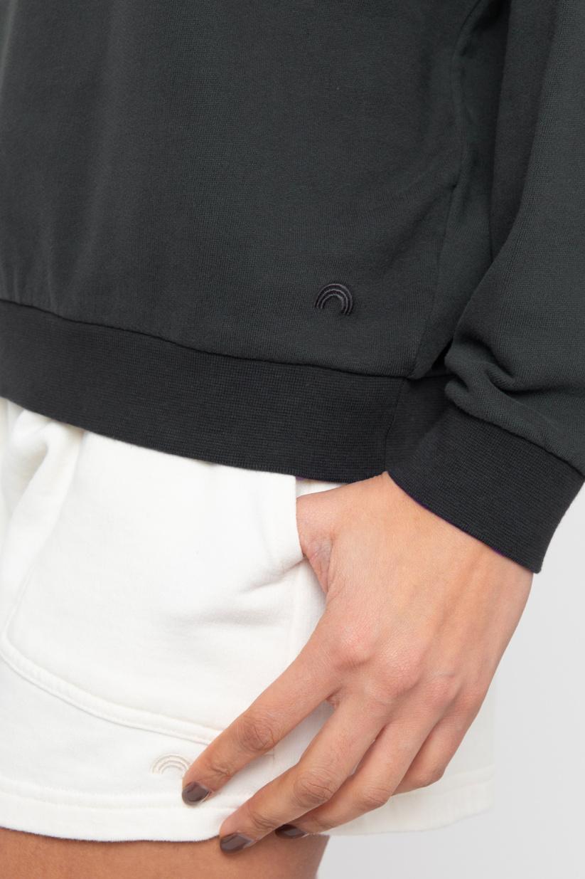 French Disorder Sweat Rosie Patch PLANET FD Anthracite