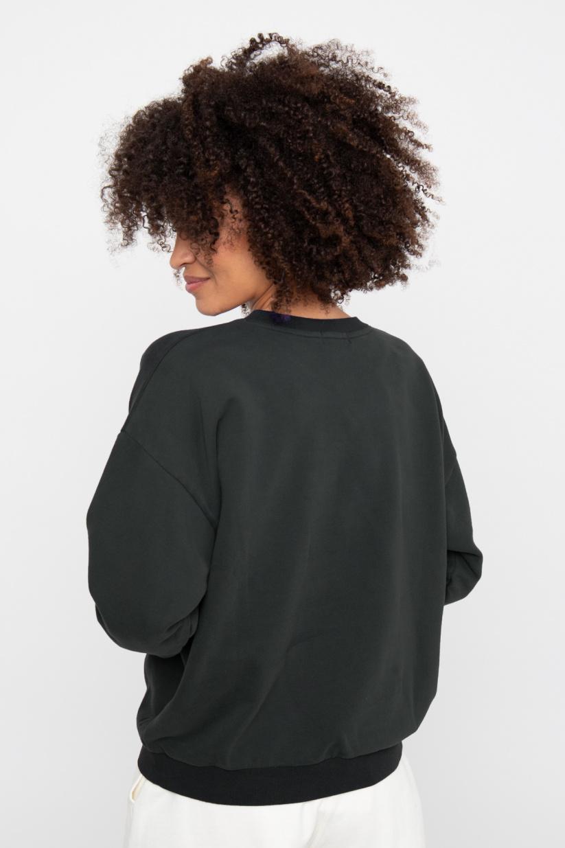 French Disorder Sweat Rosie Patch PLANET FD Anthracite