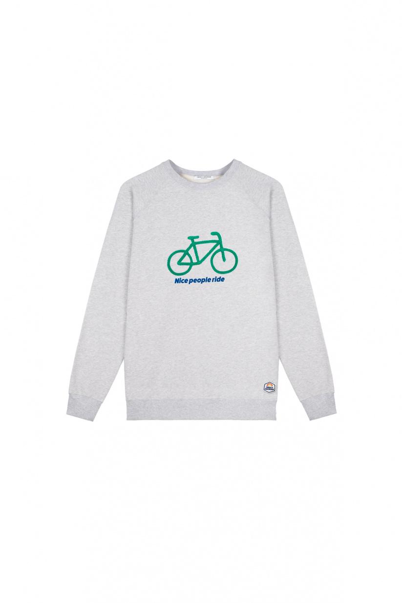 French Disorder Sweatricotin Clyde NICE PEOPLE RIDE Navy