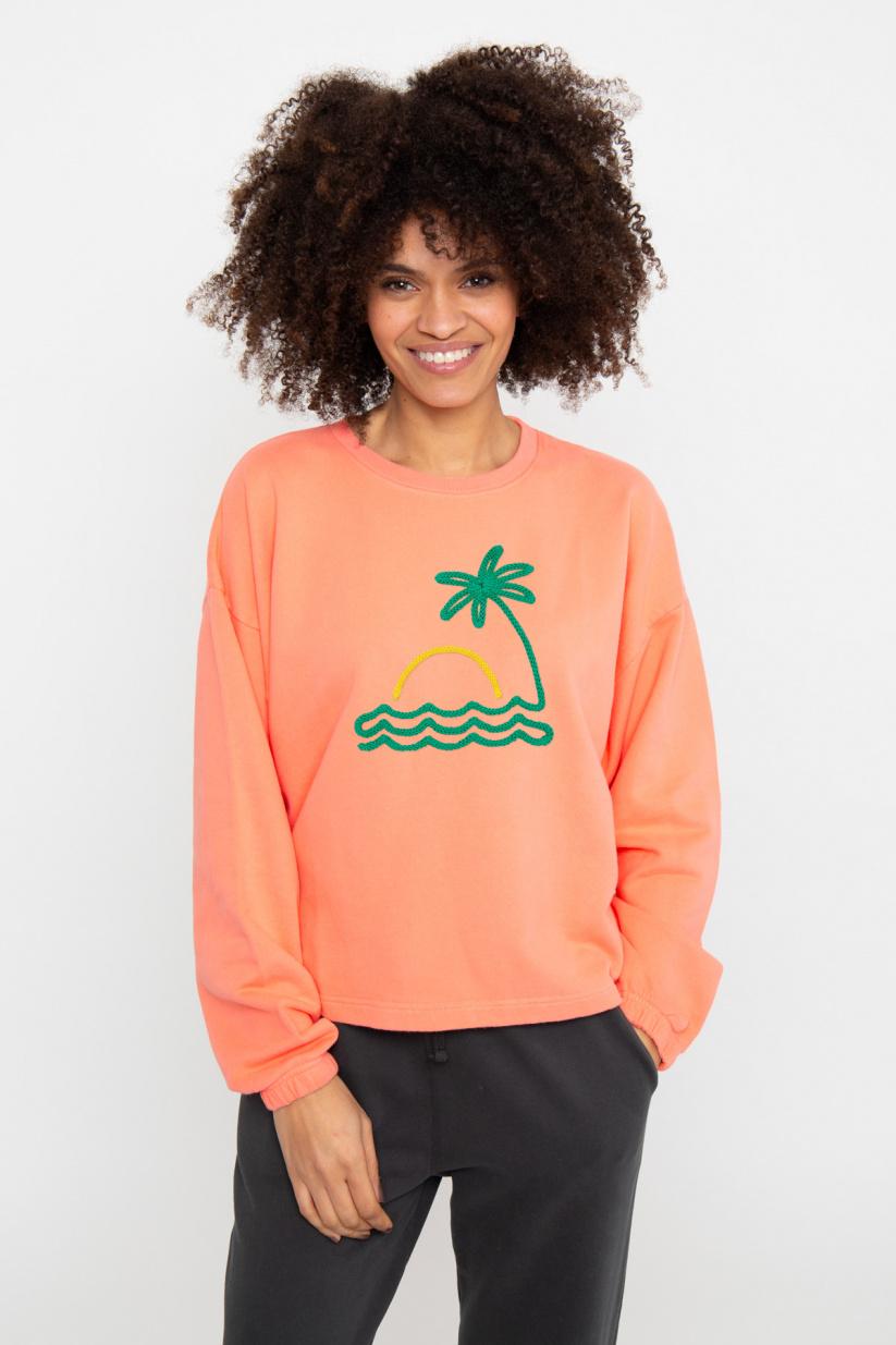 french disorder Sweatricotin Nora ISLAND Bubble Gum