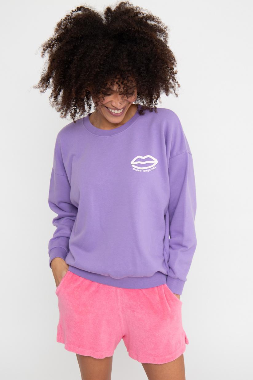 French Disorder Sweatricotin Rosie AMOUR TOUJOURS Deep Sea