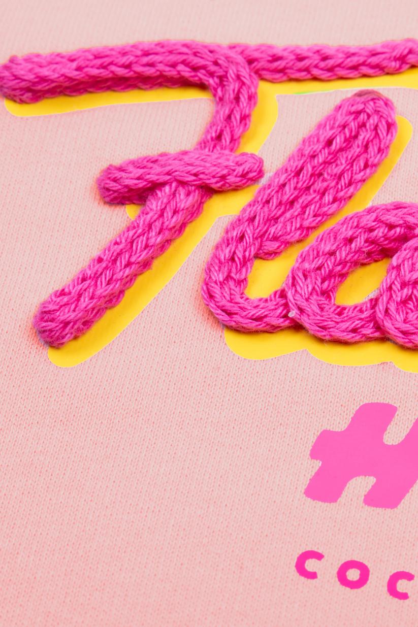 French Disorder Sweatricotin Rosie FLAMINGO HOTEL Vieux Rose