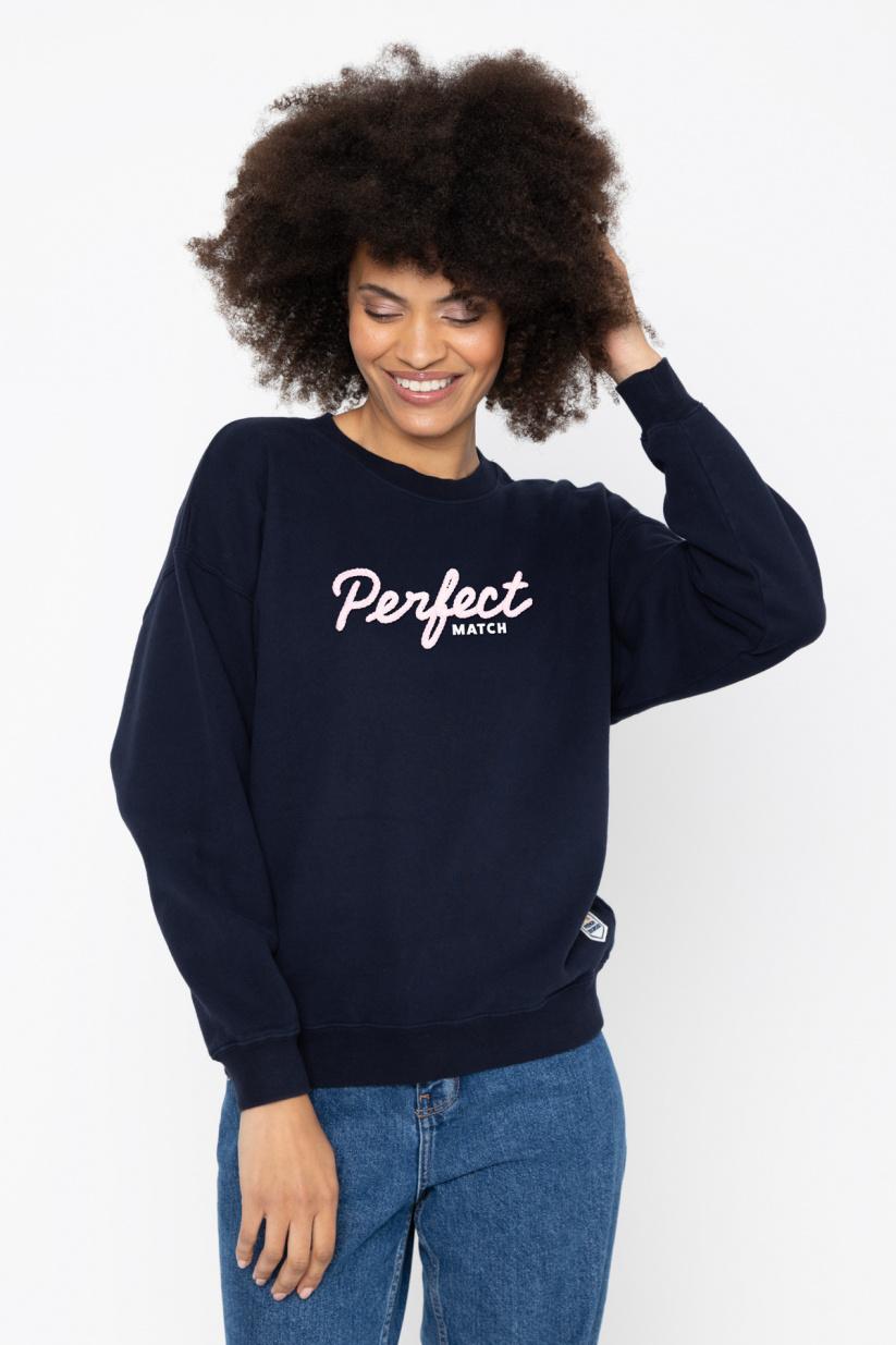 french disorder Sweatricotin Rosie PERFECT MATCH Navy