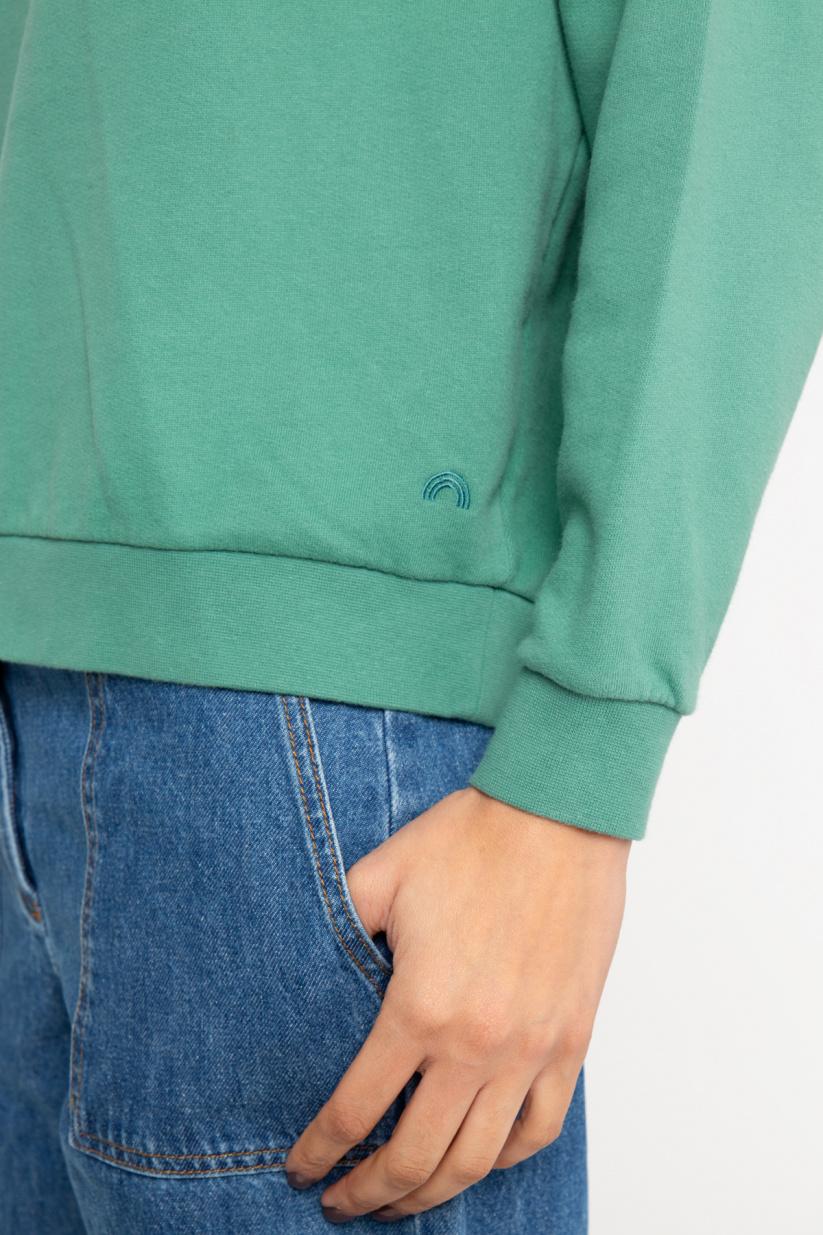 French Disorder Sweatricotin Rosie SOUS LE SOLEIL Deep Sea