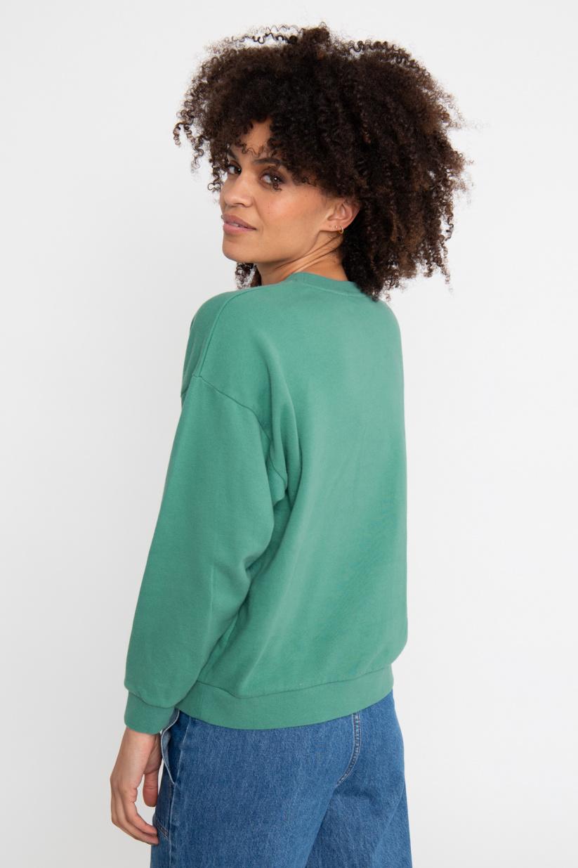 French Disorder Sweatricotin Rosie SOUS LE SOLEIL Deep Sea