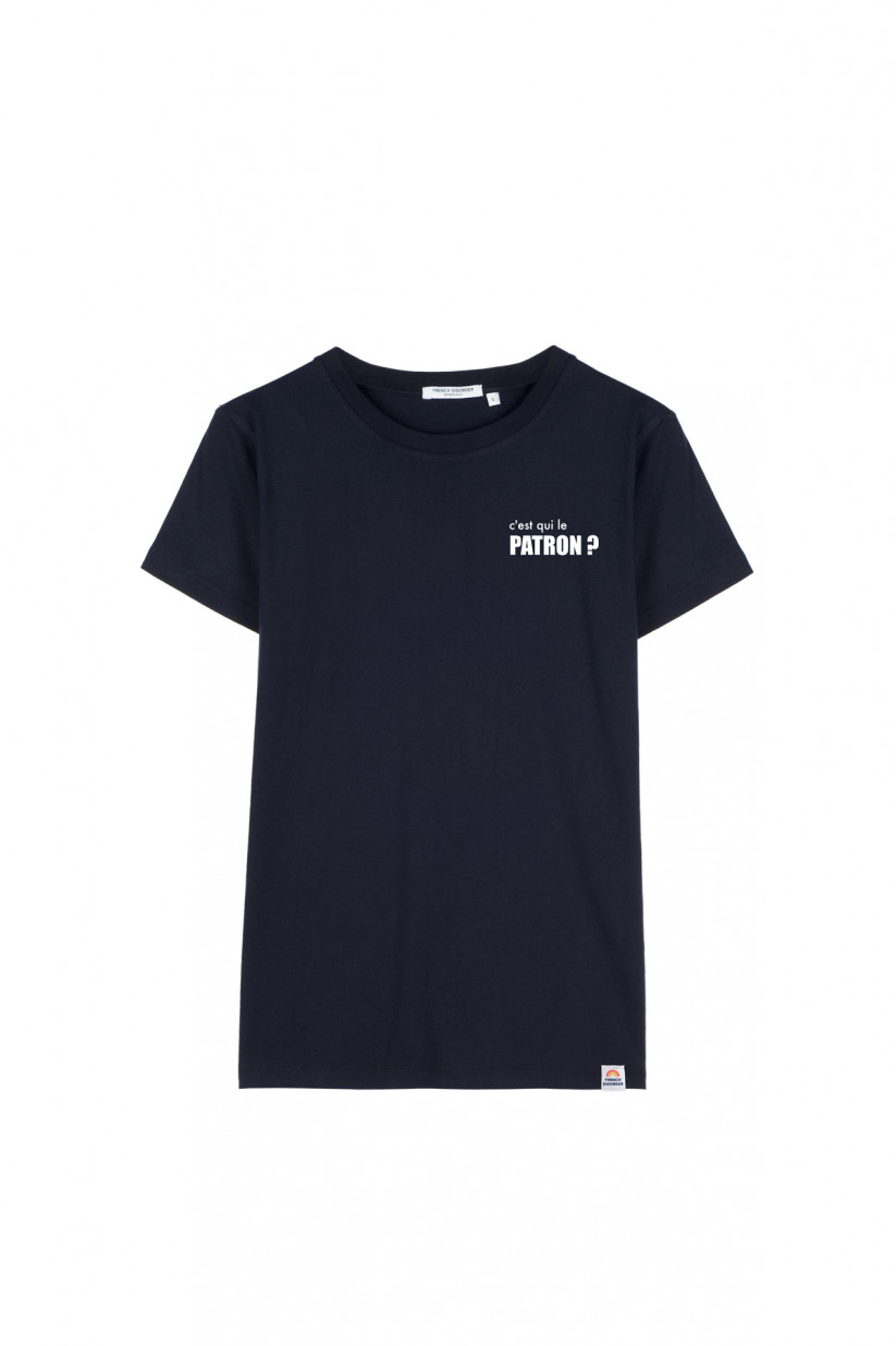 French Disorder T-shirt Alex C'EST QUI LE PATRON ? Navy
