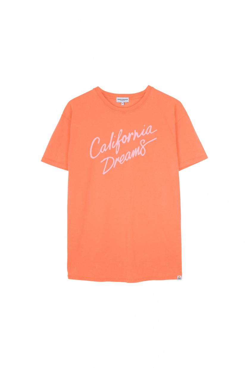 French Disorder T-shirt Sam CALIFORNIA DREAMS Tangerine