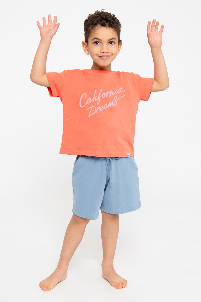 french disorder T-shirt Sam CALIFORNIA DREAMS Tangerine