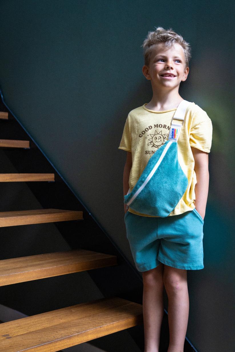 French Disorder T-shirt Sam Flammé GOOD MORNING Retro Yellow