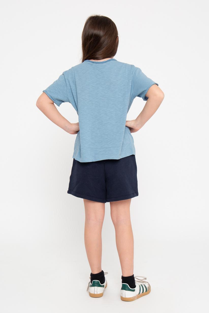 French Disorder T-shirt Sam Flammé TAHITI Faded Denim