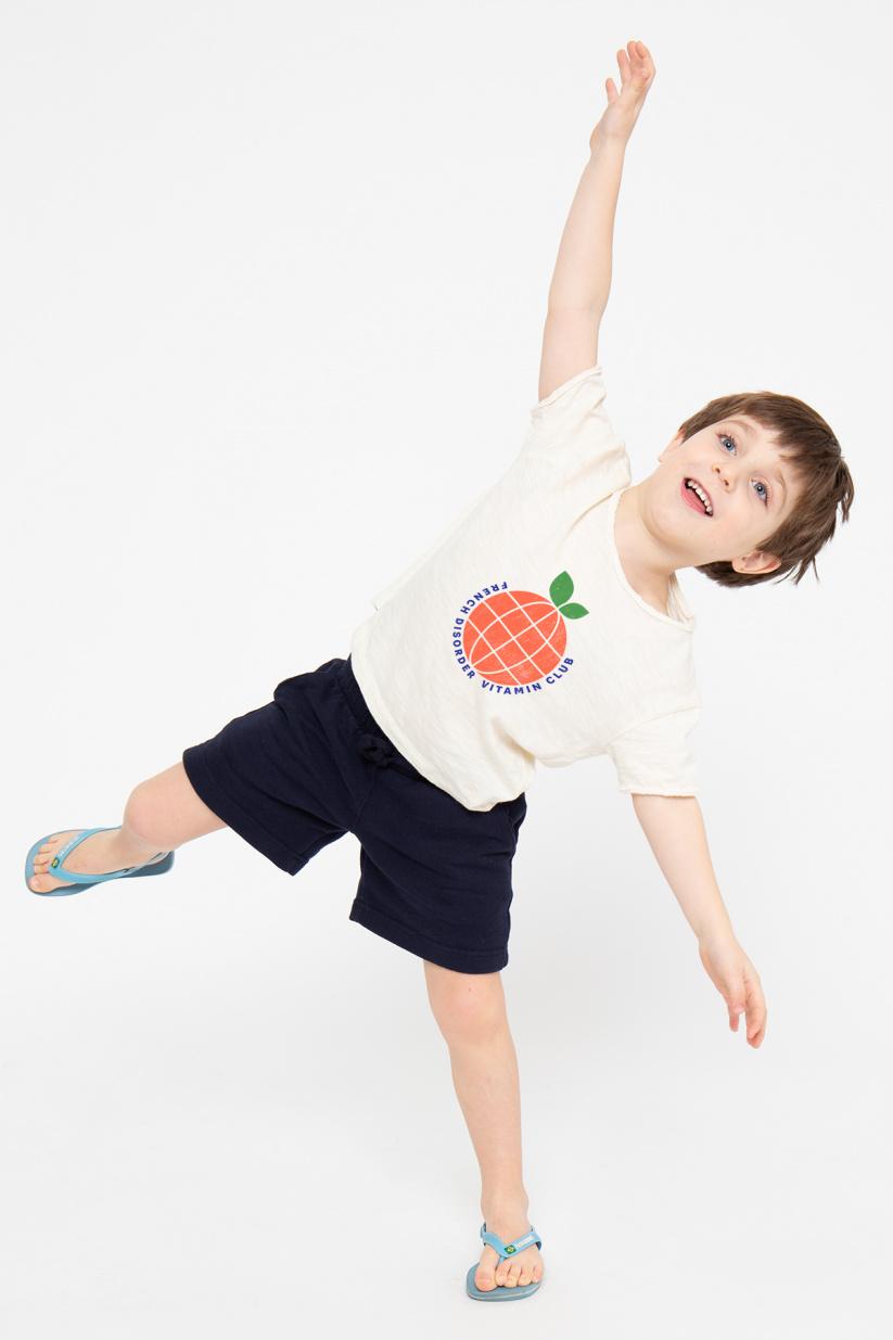 French Disorder T-shirt Sam Flammé VITAMIN CLUB Crème