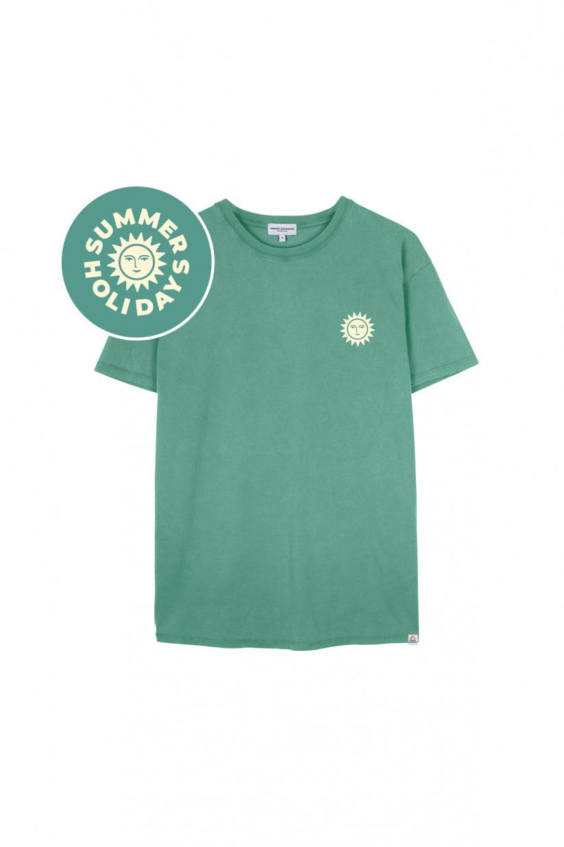 French Disorder T-shirt Sam SUMMER HOLIDAYS Tangerine