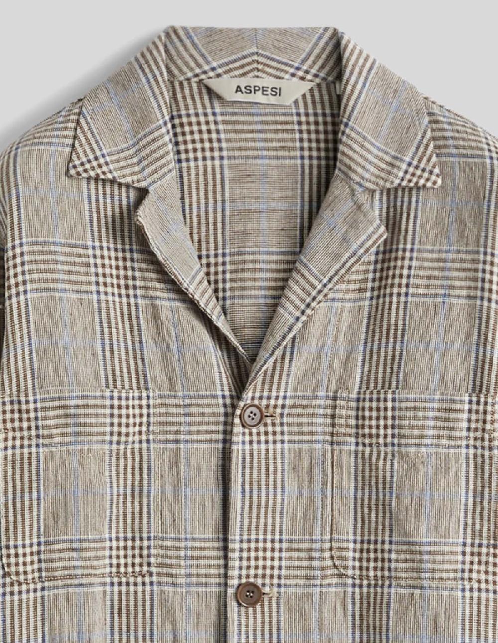 French Trotters Aspesi Fandango Stone Blazer