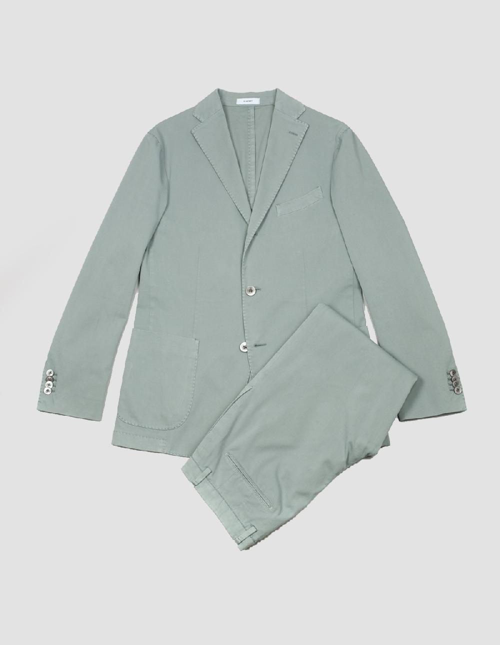 french trotters Boglioli Cotton Stretch Suit