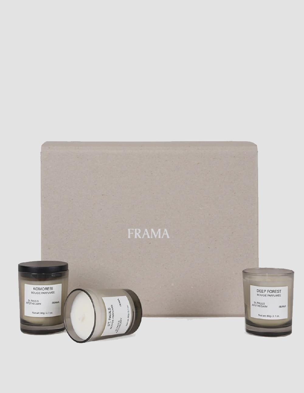 french trotters Frama Gift Box Scented Candle