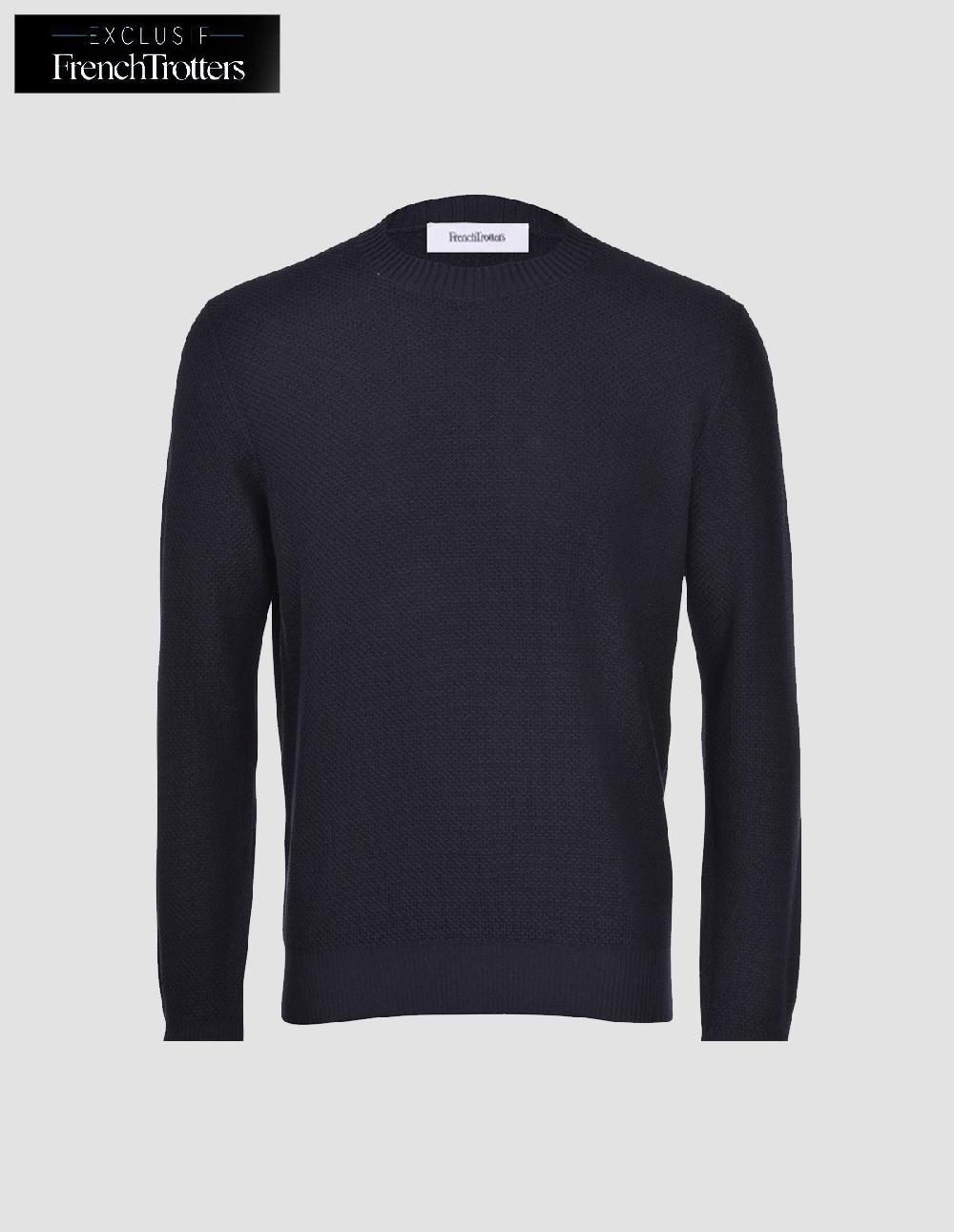 french trotters Ft Crew L/slv Pique Cotton