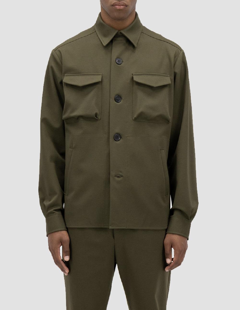 french trotters Hwl M Shirt Jkt Techno Viscose