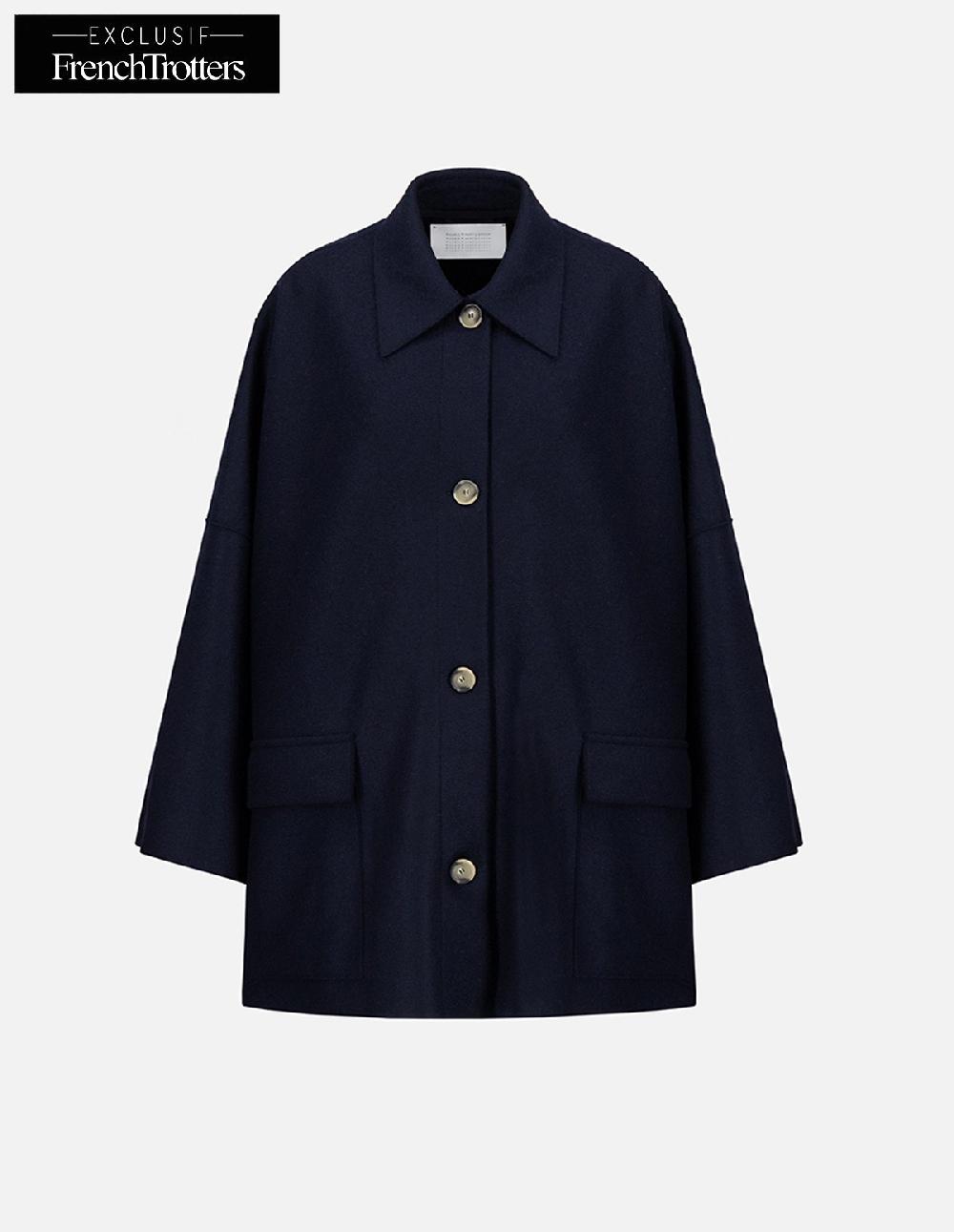 french trotters Hwl W Oversized Jkt Exclu Ft