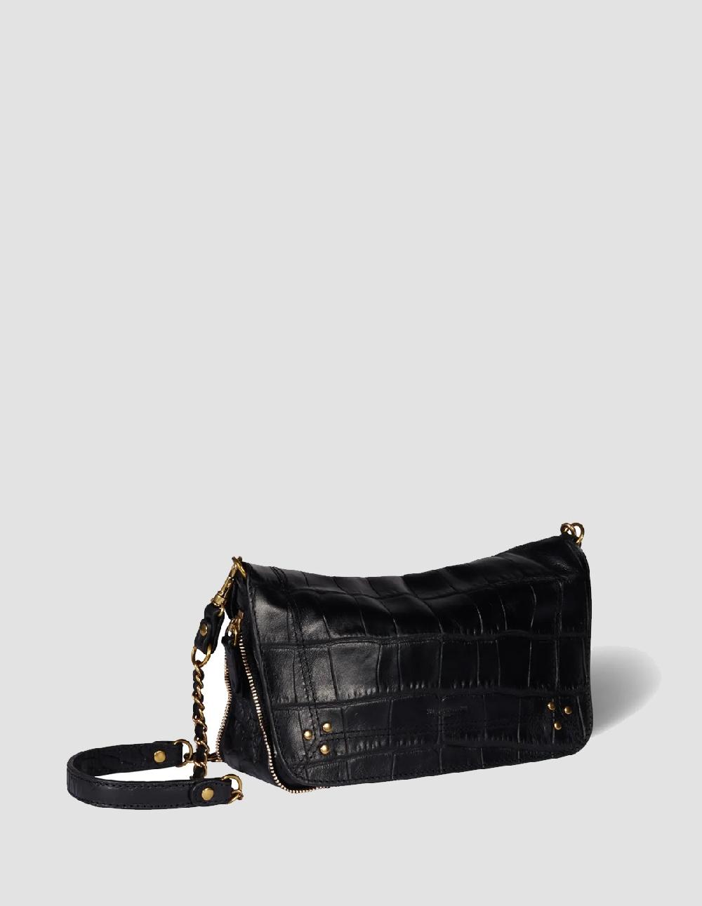 French Trotters Jd Bobi S Croco Noir