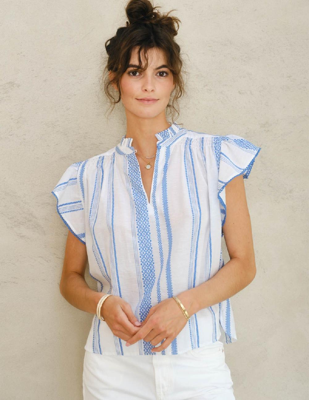 french trotters Mabe Alma S/s Top