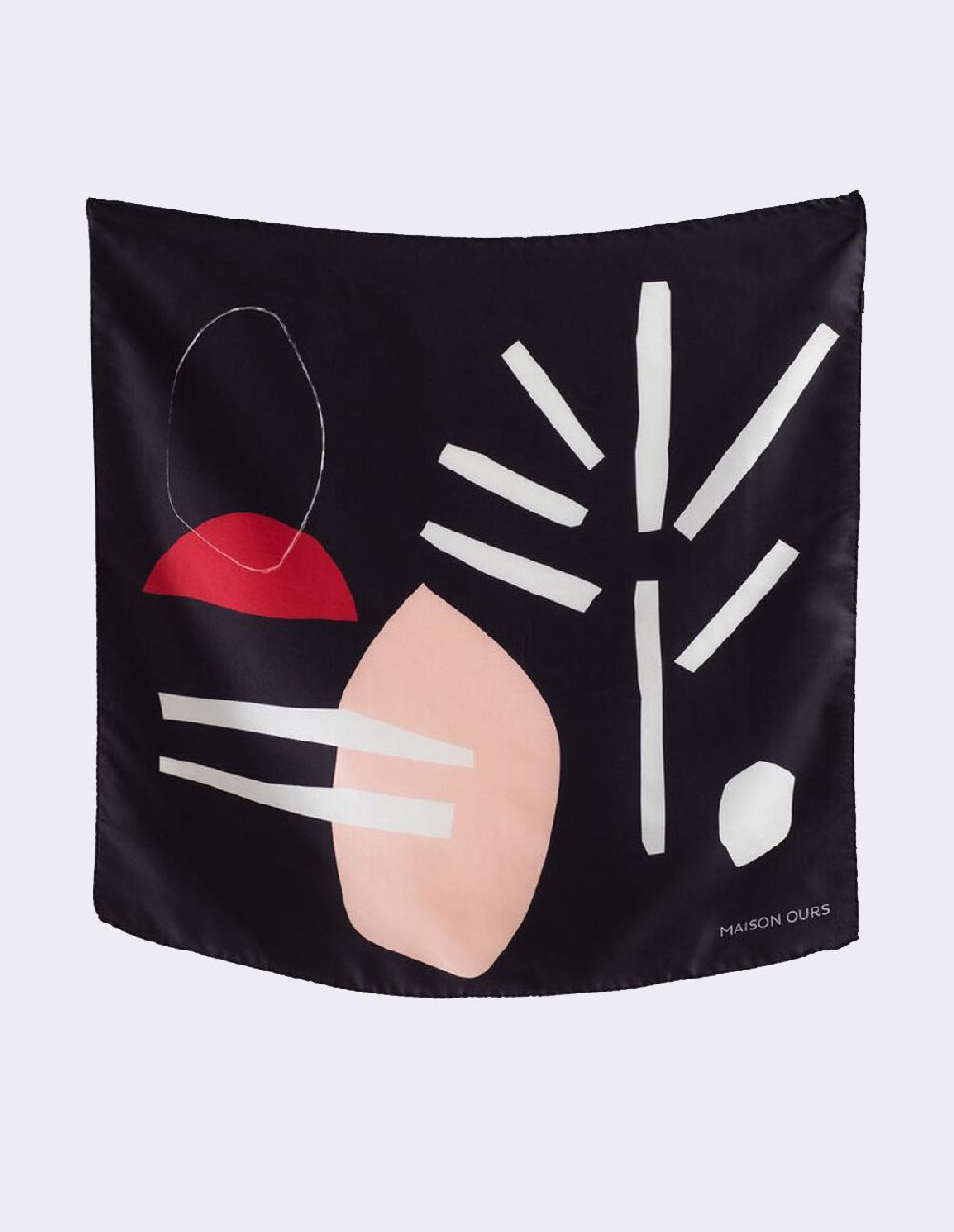 french trotters Maison Ours Branche 50x50