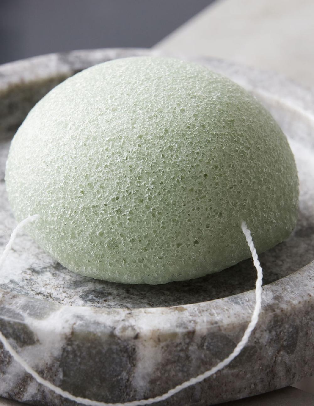 French Trotters Meraki Konjac Sponge Green Tea