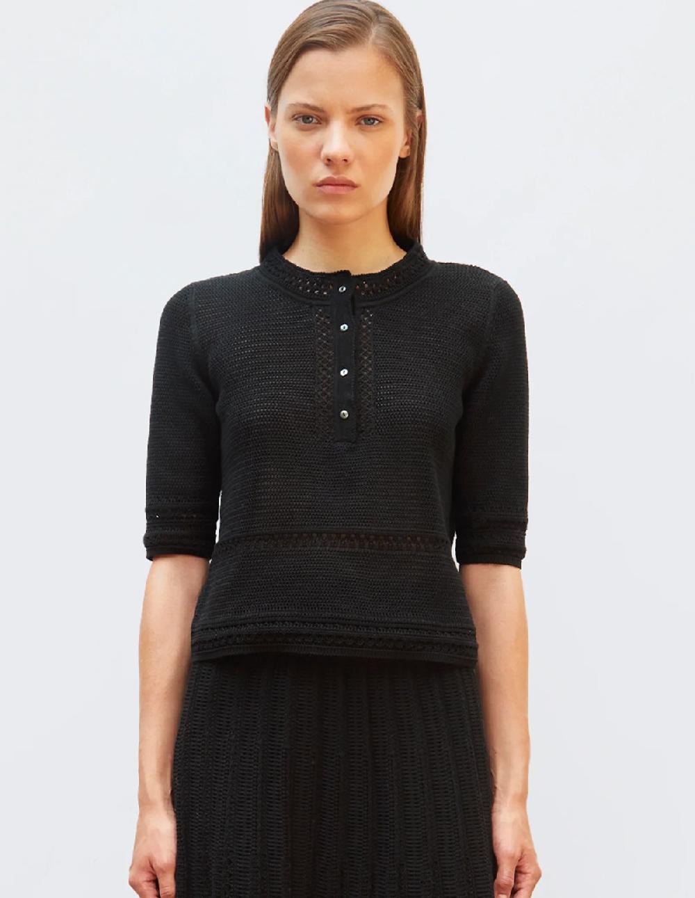 French Trotters Molli Crochet Top