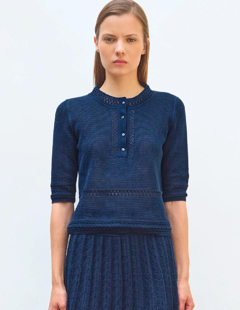 French Trotters Molli Crochet Top