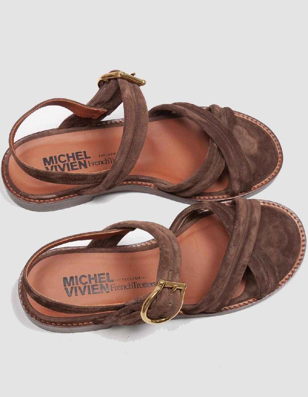 French Trotters Mv Boum Sandales Plates Ex Ft