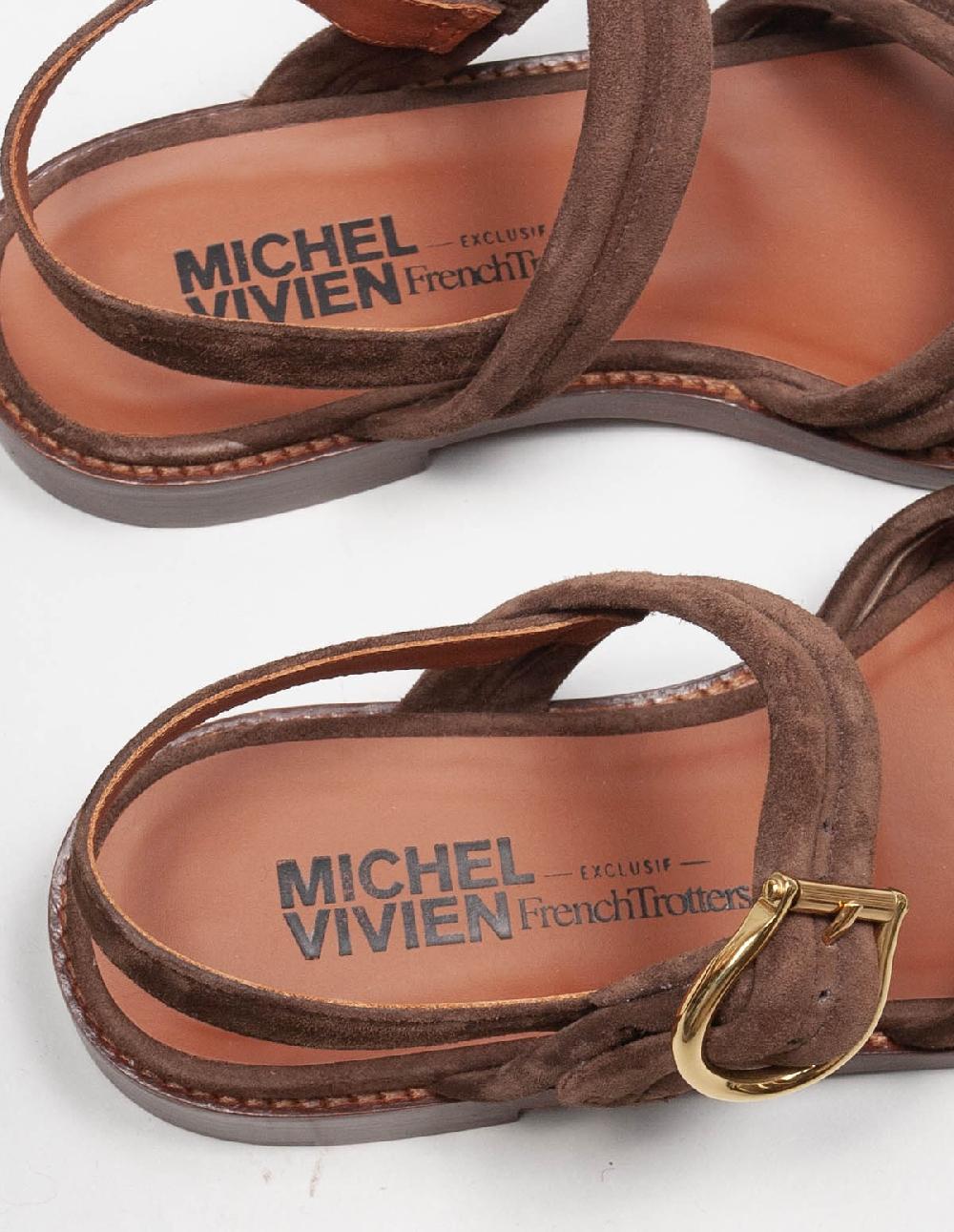 French Trotters Mv Boum Sandales Plates Ex Ft