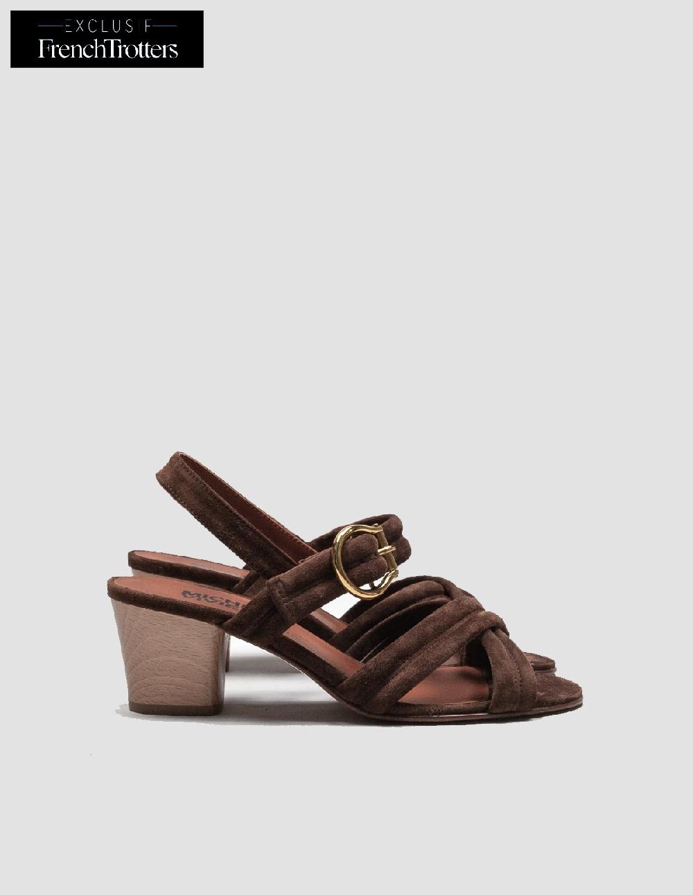 french trotters Mv Ponton Sandales Talons Excl