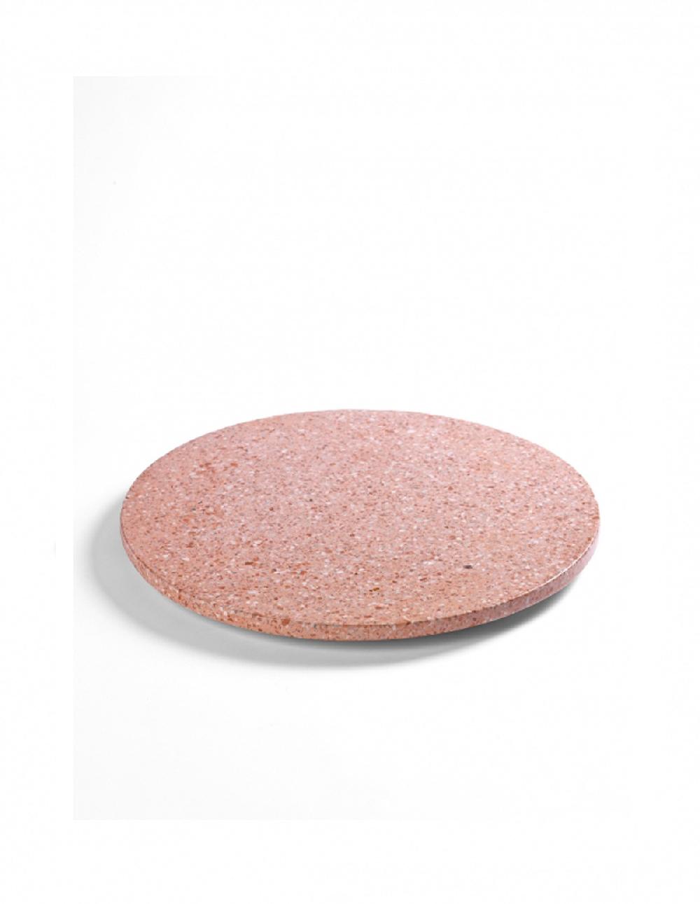 french trotters Plateau Rose Terrazzo Ronde