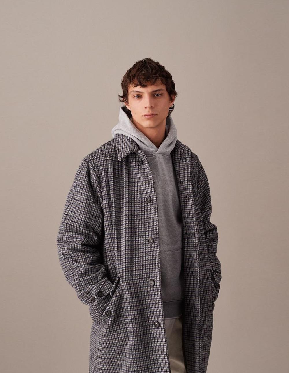 French Trotters Valstar Wool Padded Overcoat