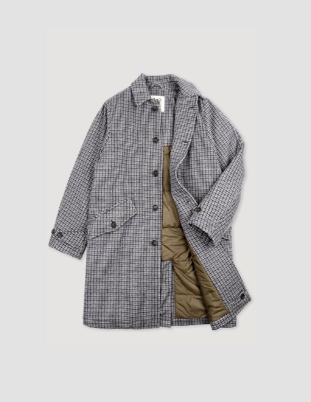 French Trotters Valstar Wool Padded Overcoat