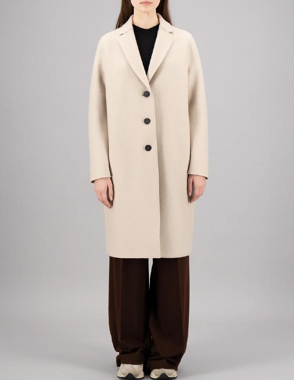 French Trotters Women Overcoat Pressed Wool