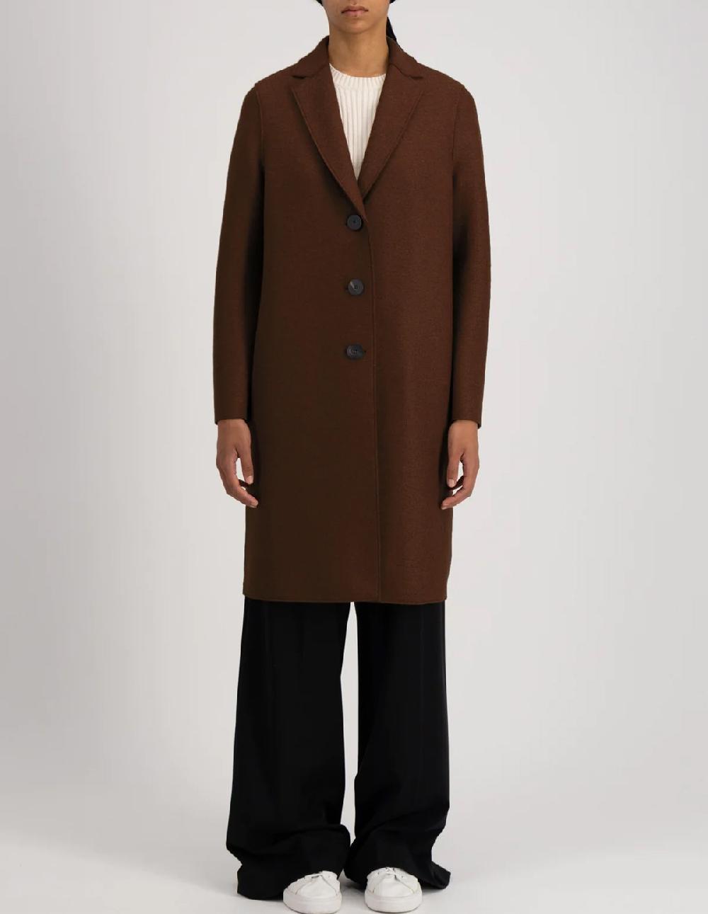 French Trotters Women Overcoat Pressed Wool
