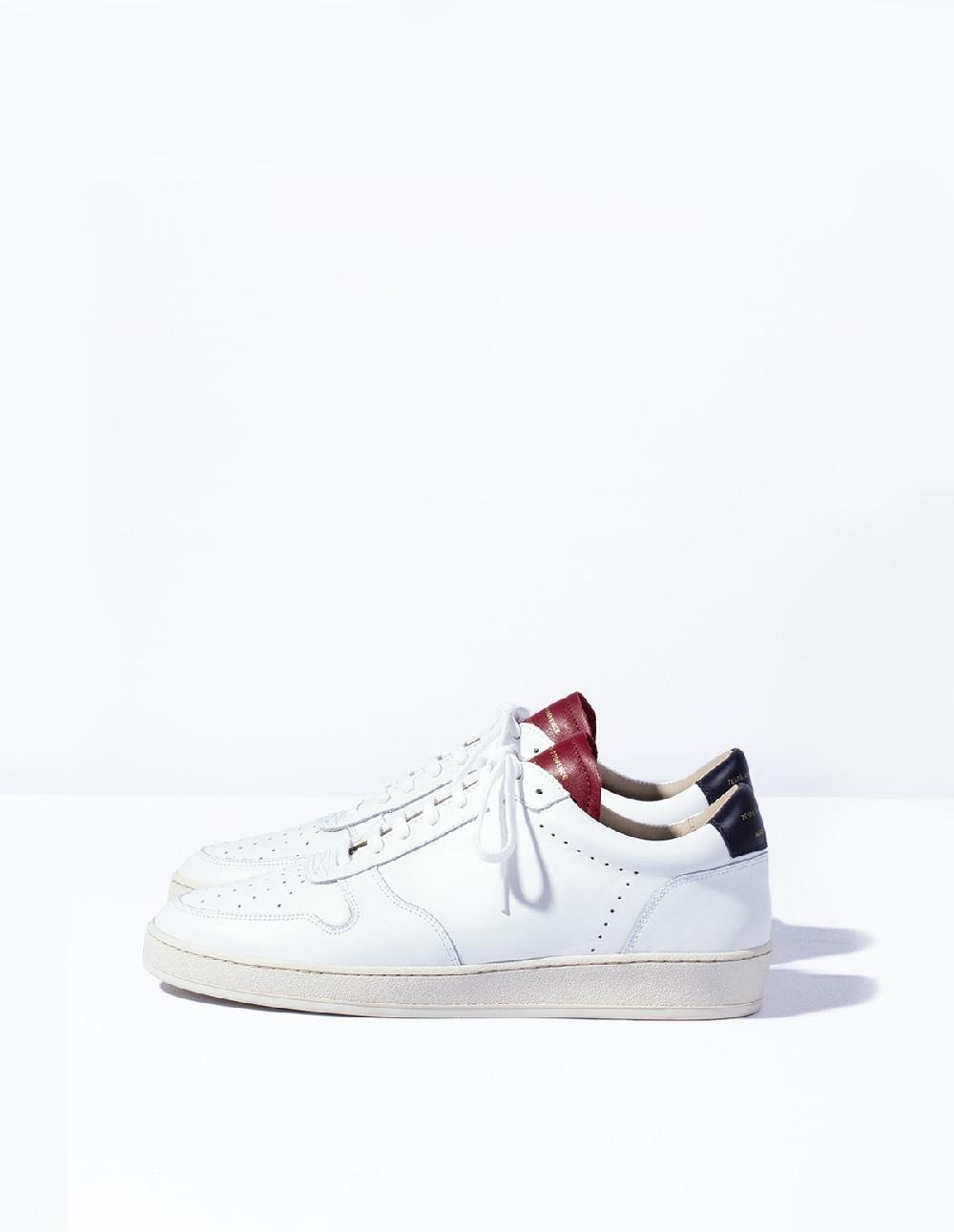 French Trotters Zespa Zsp23 White/nappa France