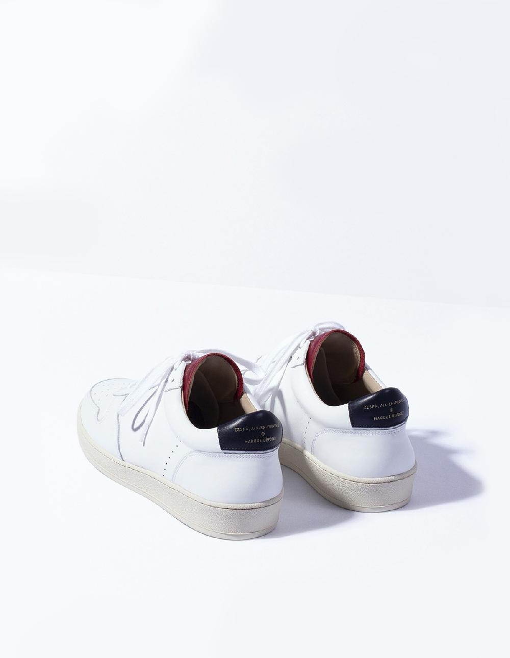 French Trotters Zespa Zsp23 White/nappa France