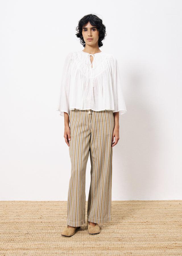 frnch Blouse CLOVICIA Blanc