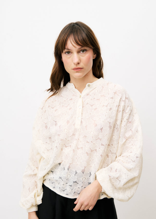 Frnch Blouse NORHEN Creme