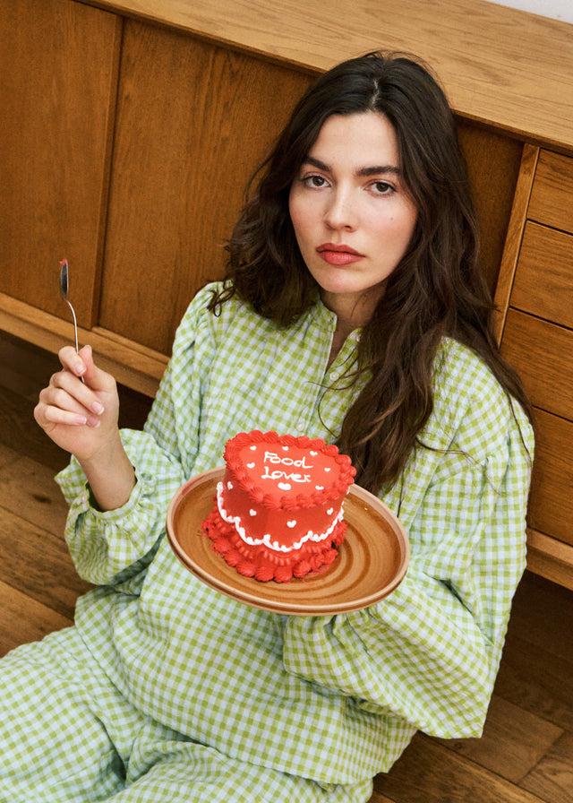 Frnch Blouse NOURA Citron Vert