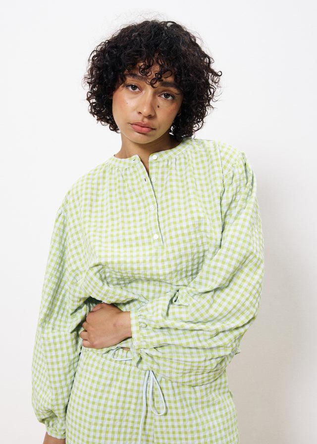 frnch Blouse NOURA Citron vert