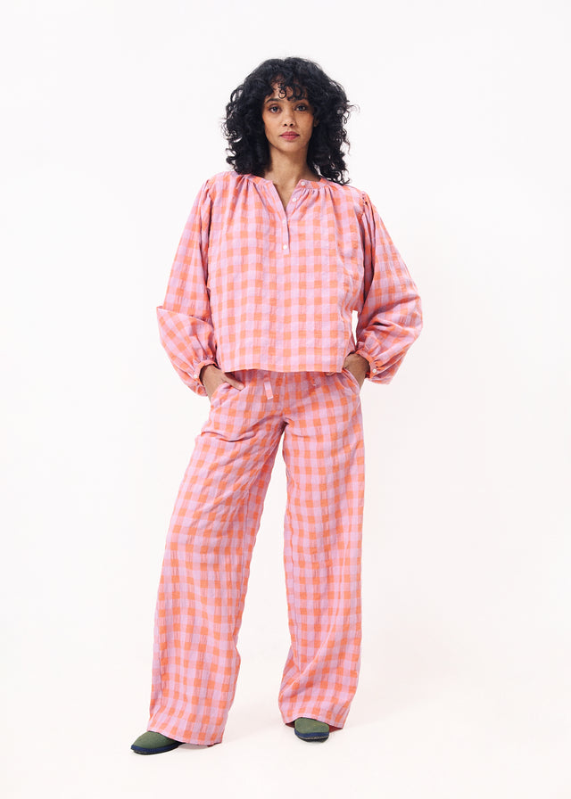 Frnch Blouse NOURA Rose