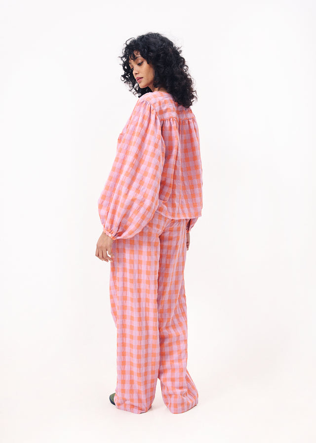 Frnch Blouse NOURA Rose