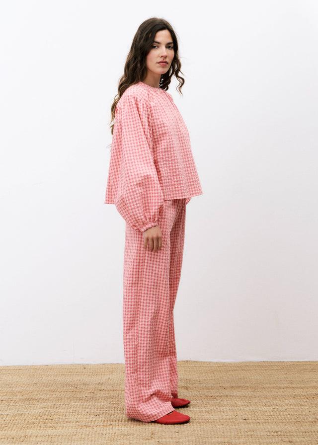 Frnch Blouse NOURA Rose