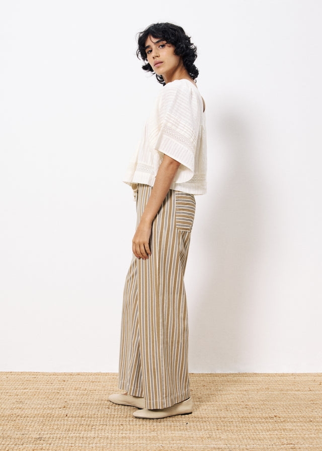 Frnch Blouse PATRICIE Creme