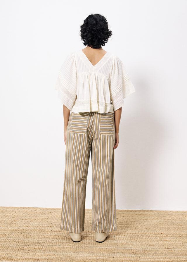 Frnch Blouse PATRICIE Creme