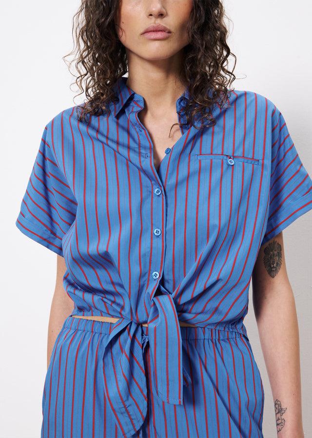 Frnch Chemise CARMELLE Bleu Electrique