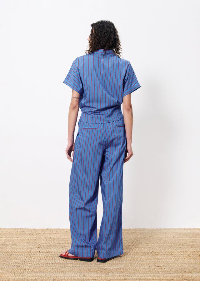 Frnch Chemise CARMELLE Bleu Electrique