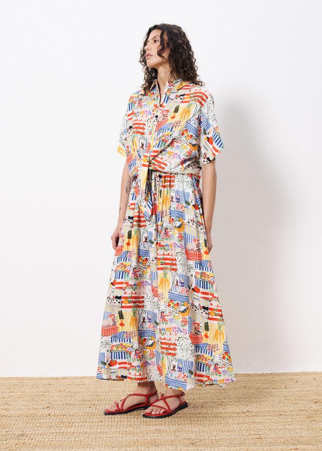 Frnch Chemise CELIANE Marche Blanc